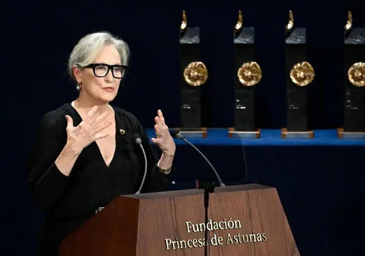 Watch as Meryl Streep makes special mention of Malaga in speech at